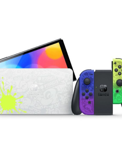 Портативная игровая консоль Nintendo Switch OLED Splatoon 3 Edition