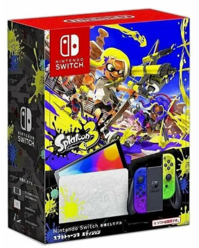 Портативная игровая консоль Nintendo Switch OLED Splatoon 3 Edition