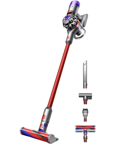 Беспроводной вертикальный пылесос Dyson V8 Slim Fluffy (SV10K) Red (Красный)