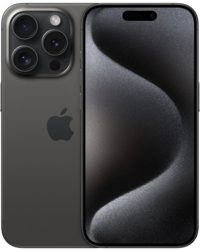 Apple iPhone 15 Pro 1TB Dual eSIM Black Titanium (Черный титан)