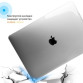 Чехол-накладка Gurdini на MacBook Air 13.6 2022