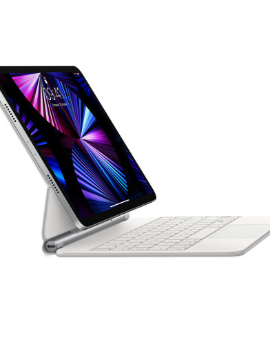  Клавиатура Apple Magic Keyboard для iPad Pro 11" (2020) и iPad Air (2020) гравировка, белый цвет