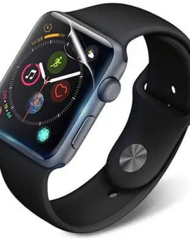 Противоударная гидрогелевая пленка Hydrogel Film для Apple Watch SE 44 mm