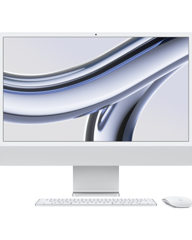 Моноблок Apple iMac 24" (2023) Retina 4,5K/M3/16GB/512GB/8GPU/Silver 