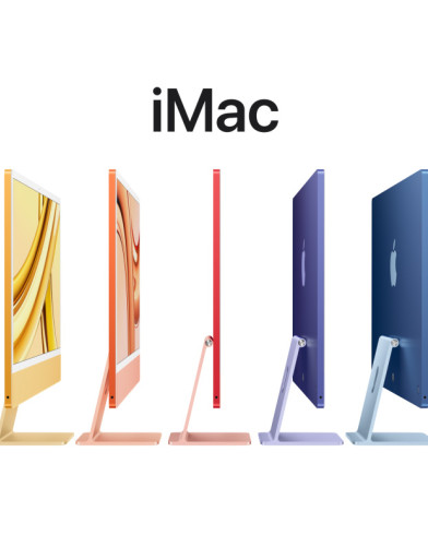 Моноблок Apple iMac 24" (2023) Retina 4,5K/M3/8GB/256GB/8GPU/Blue (MQRC3)