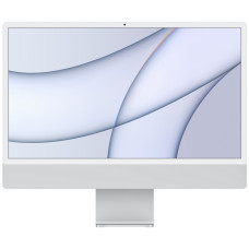 Моноблок Apple iMac 24" (2021) Retina 4,5K/M1/16GB/256GB/8 Core/Silver (Z12Q) 