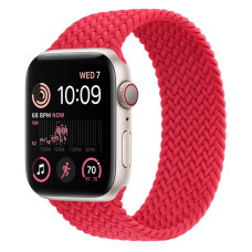 Умные часы Apple Watch SE 2 GPS+Cellular 44mm Starlight Aluminium Case with Braided Solo Loop