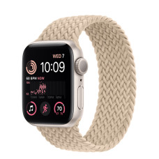 Умные часы Apple Watch SE 2 GPS 40mm Starlight Aluminium Case with Braided Solo Loop