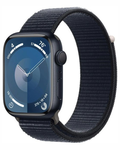 Умные часы Apple Watch Series 9 GPS 41mm Midnight Aluminum Case with Midnight Sport Loop MR8Y3