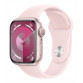 Умные часы Apple Watch Series 9 GPS 41mm Pink Aluminum Case with Light Pink Sport Band MR933