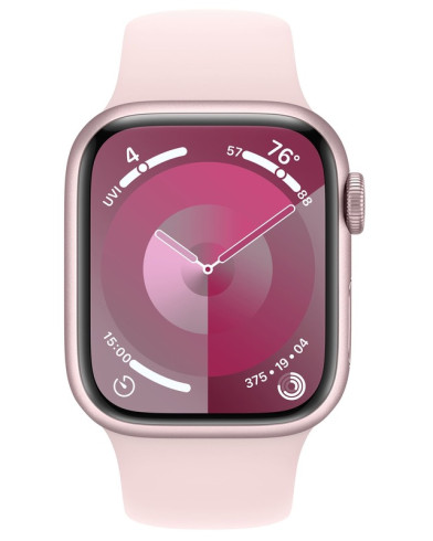 Умные часы Apple Watch Series 9 GPS 45mm Pink Aluminum Case with Light Pink Sport Band MR9G3