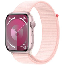 Умные часы Apple Watch Series 9 GPS 45mm Pink Aluminum Case with Light Pink Sport Loop MR9J3