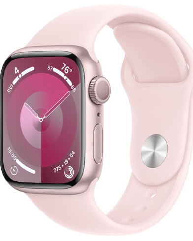 Умные часы Apple Watch Series 9 GPS 45mm Pink Aluminum Case with Light Pink Sport Band MR9G3