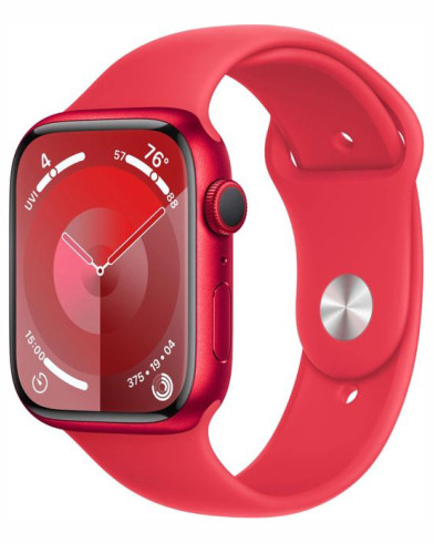 Умные часы Apple Watch Series 9 GPS 41mm (PRODUCT) Red Aluminium Case with (PRODUCT) Red Sport Band MRXH3