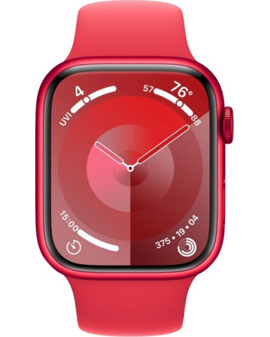 Умные часы Apple Watch Series 9 GPS 41mm (PRODUCT) Red Aluminium Case with (PRODUCT) Red Sport Band MRXH3