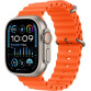 Умные часы Apple Watch Ultra 2 GPS + Cellular 49mm Titanium Case with Orange Ocean Band MREH3