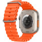 Умные часы Apple Watch Ultra 2 GPS + Cellular 49mm Titanium Case with Orange Ocean Band MREH3