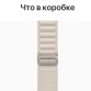 Умные часы Apple Watch Ultra GPS + Cellular 49мм Titanium Case with Starlight Alpine Loop (размер S) MQF03