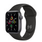 Часы Apple Watch SE GPS 40mm Space Gray Aluminum Case with Black Sport Band  MYDP2