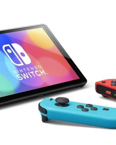 Портативная игровая консоль Nintendo Switch OLED 64GB Neon