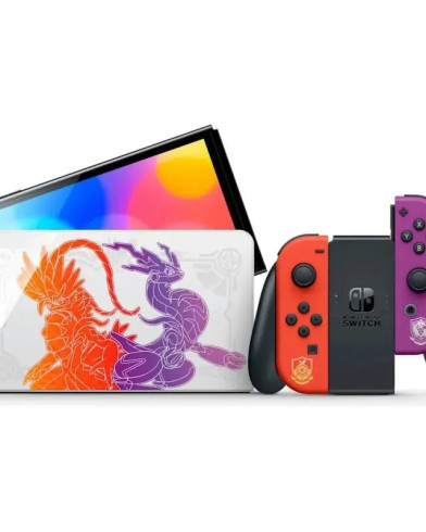 Портативная игровая консоль Nintendo Switch OLED Pokemon Scarlet & Violet Edition