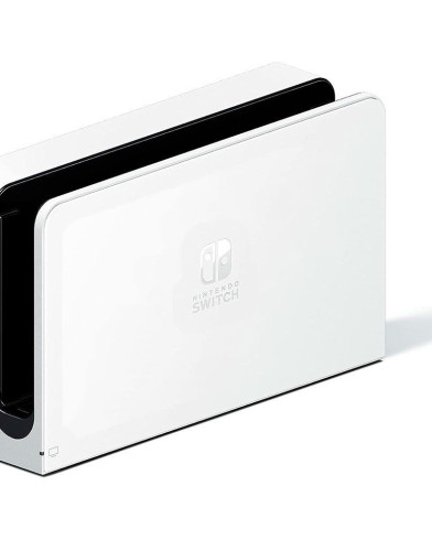 Портативная игровая консоль Nintendo Switch OLED 64GB White (Белый) 