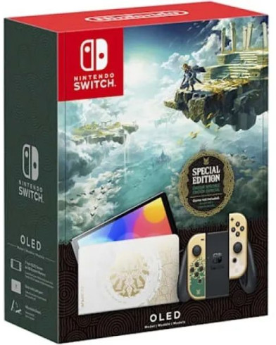 Портативная игровая консоль Nintendo Switch OLED Model The Legend of Zelda: Tears of the Kingdom Special Edition