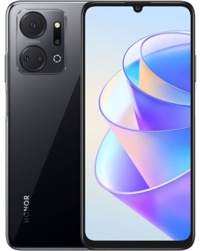 Смартфон Honor X7A 6/128GB Midnight Black (Черный)