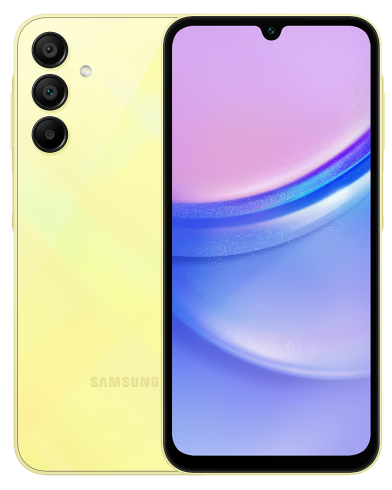 Смартфон Samsung Galaxy A15 4/128GB Yellow (Желтый)