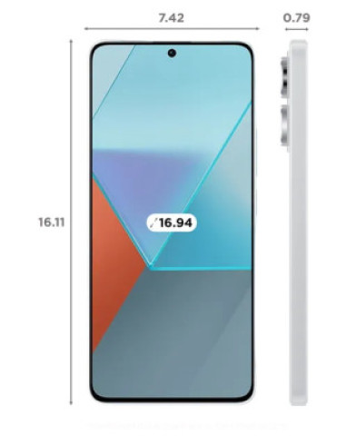 Смартфон Xiaomi Redmi Note 13 Pro 5G 8/128GB Arctic White (Белый)