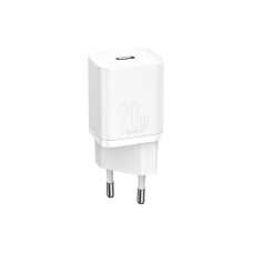 Сетевое зарядное устройство Baseus Super Si Quick Charger 1C, 20W, Белый 