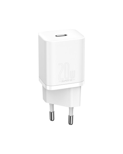 Сетевое зарядное устройство Baseus Super Si Quick Charger 1C, 20W, Белый 