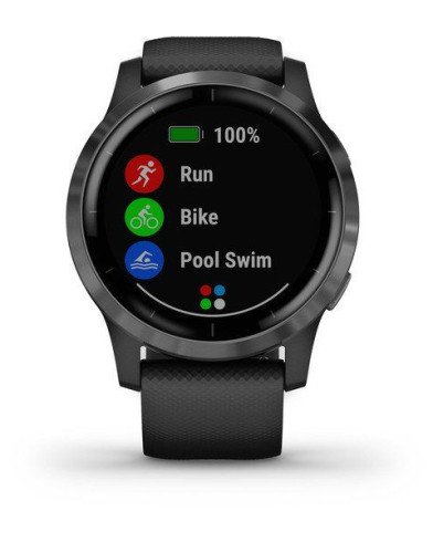 Умные часы Garmin Vivoactive 4 with Black Buckles